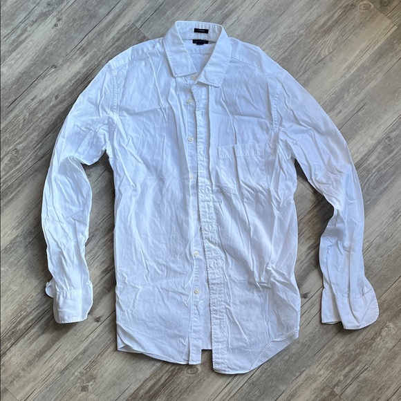 J. Crew Factory Crisp White Dress Shirt - Picture 1 of 2